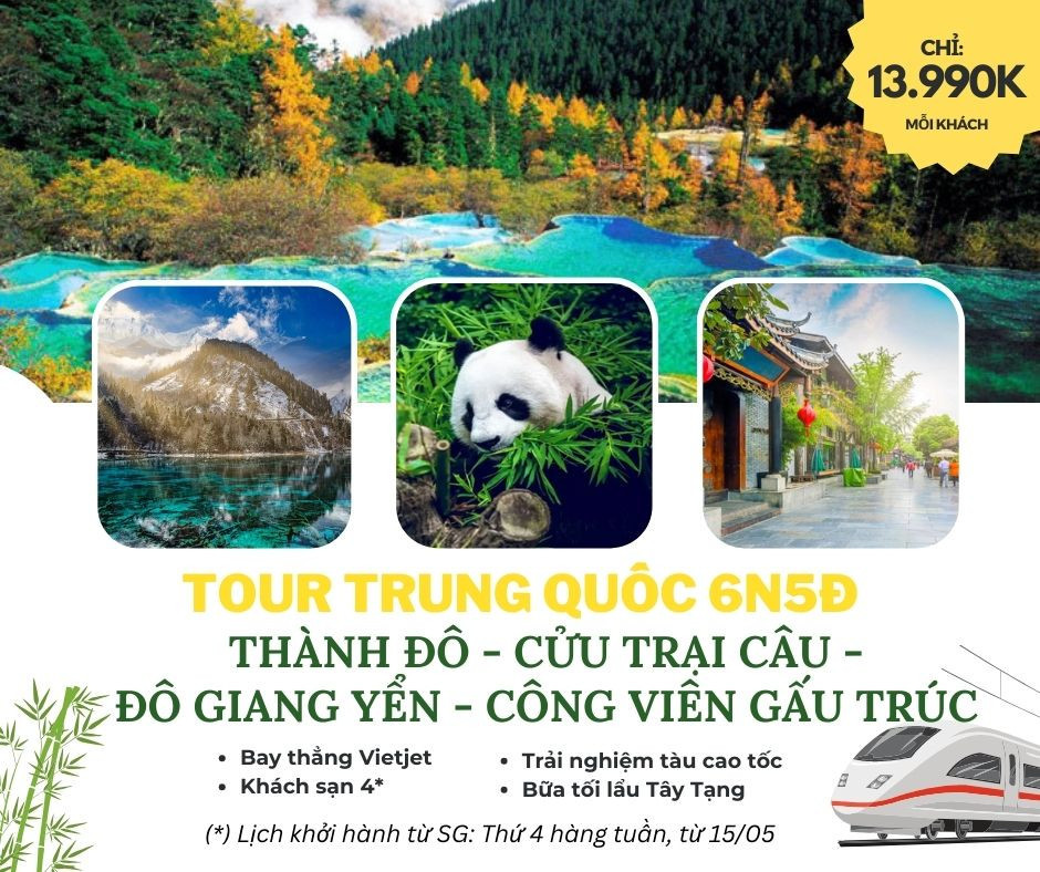 HCM - THÀNH ĐÔ - CỬU TRẠI CÂU 5N4D